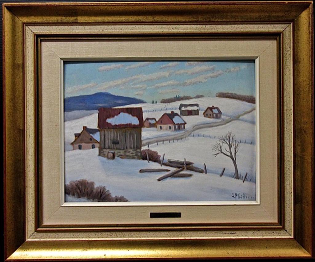 Gordon Edward Pfeiffer (1899-1983) - Farm Country, Charlevoix