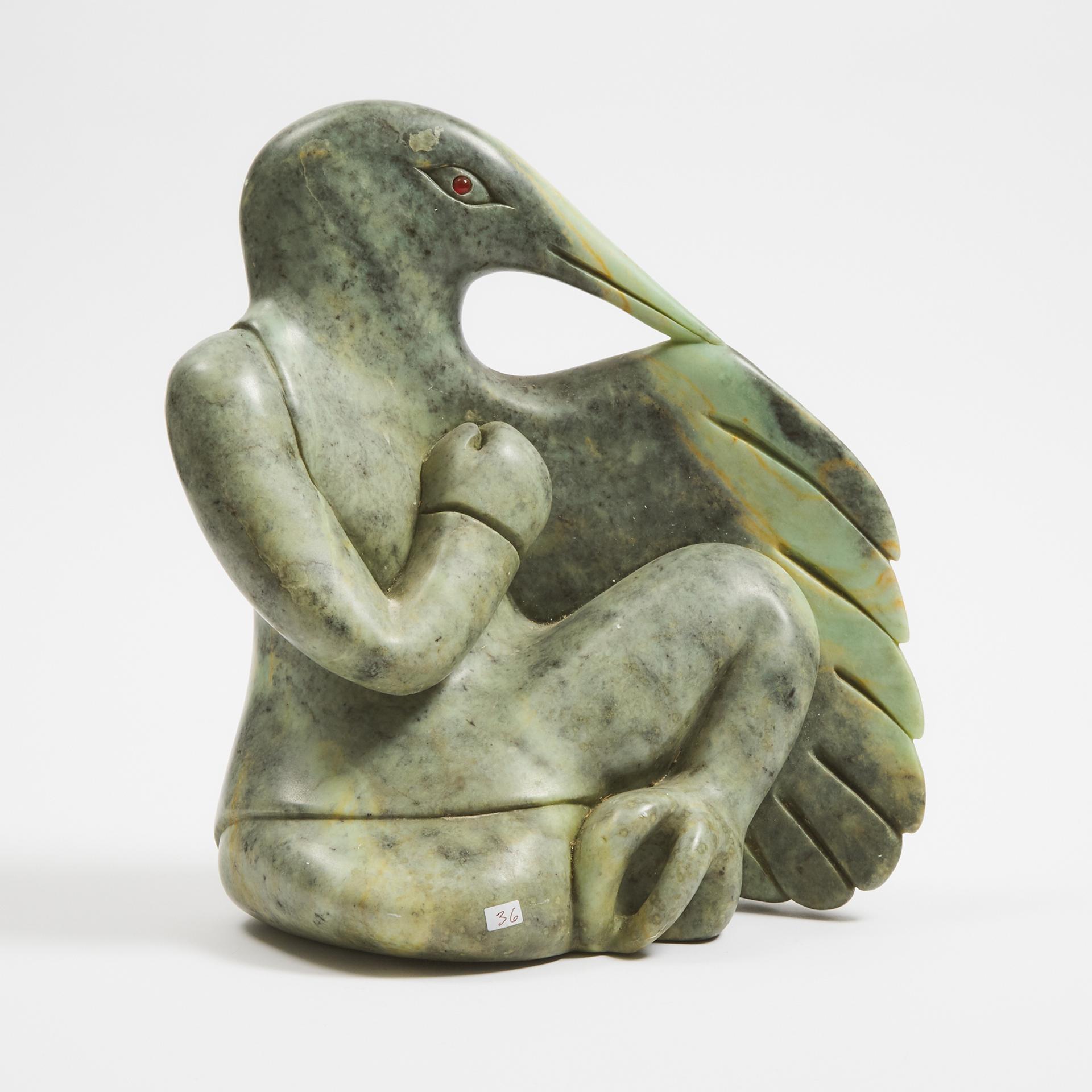 Abraham Apakark Anghik (1951) - Raven Transformation