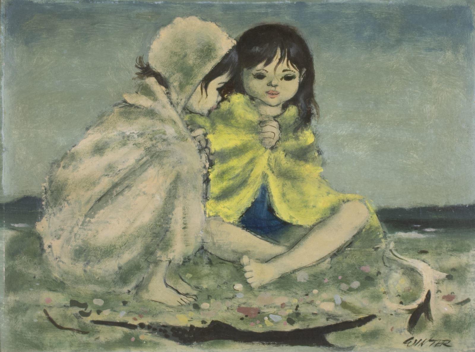 William Arthur Winter (1909-1996) - Beach Day