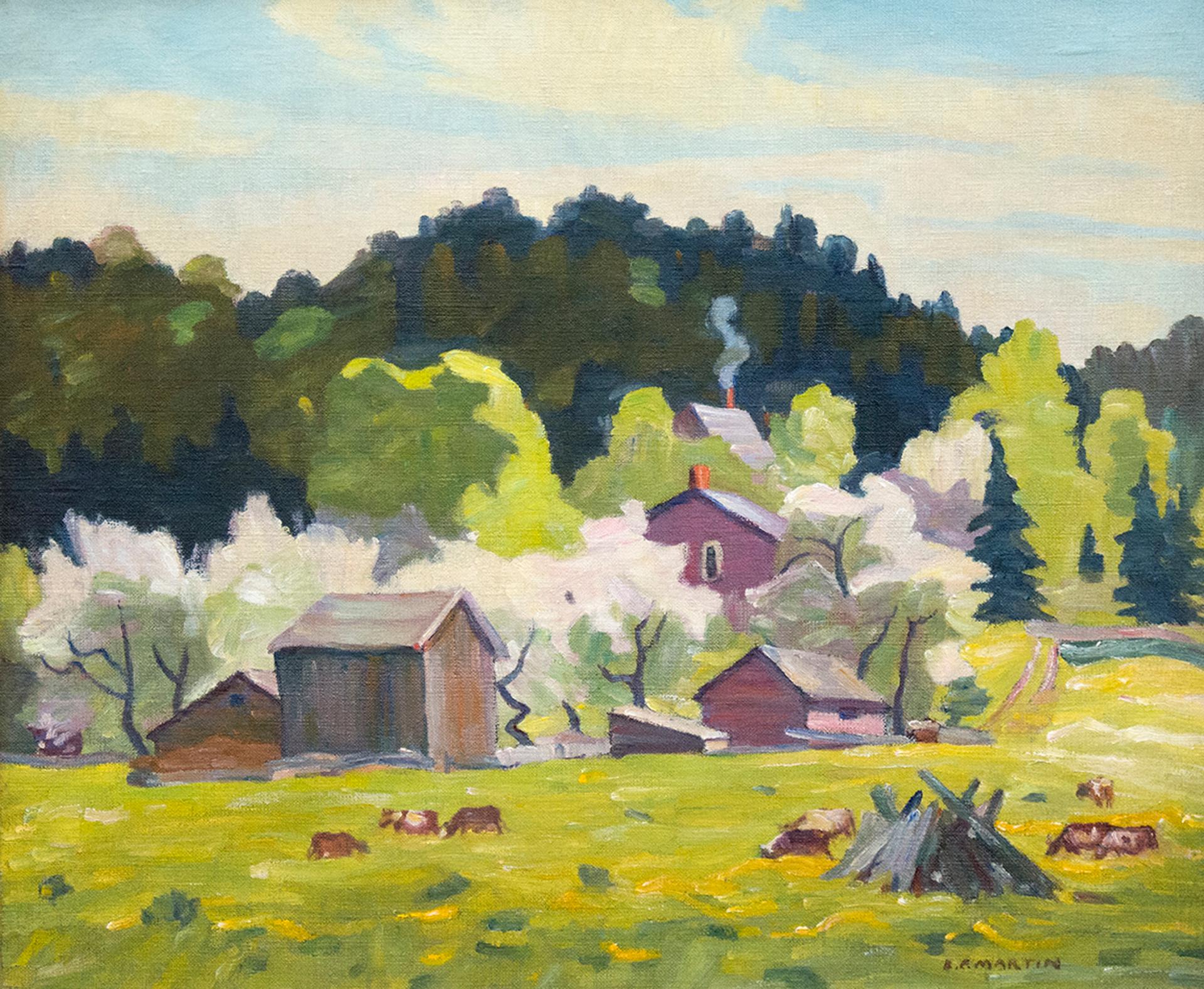 Bernice Fenwick Martin (1902-1999) - Country Scene Woodbridge