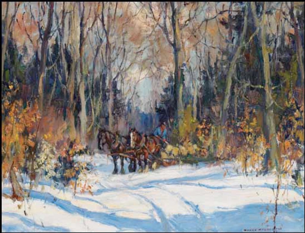 Manly Edward MacDonald (1889-1971) - Winter Logging
