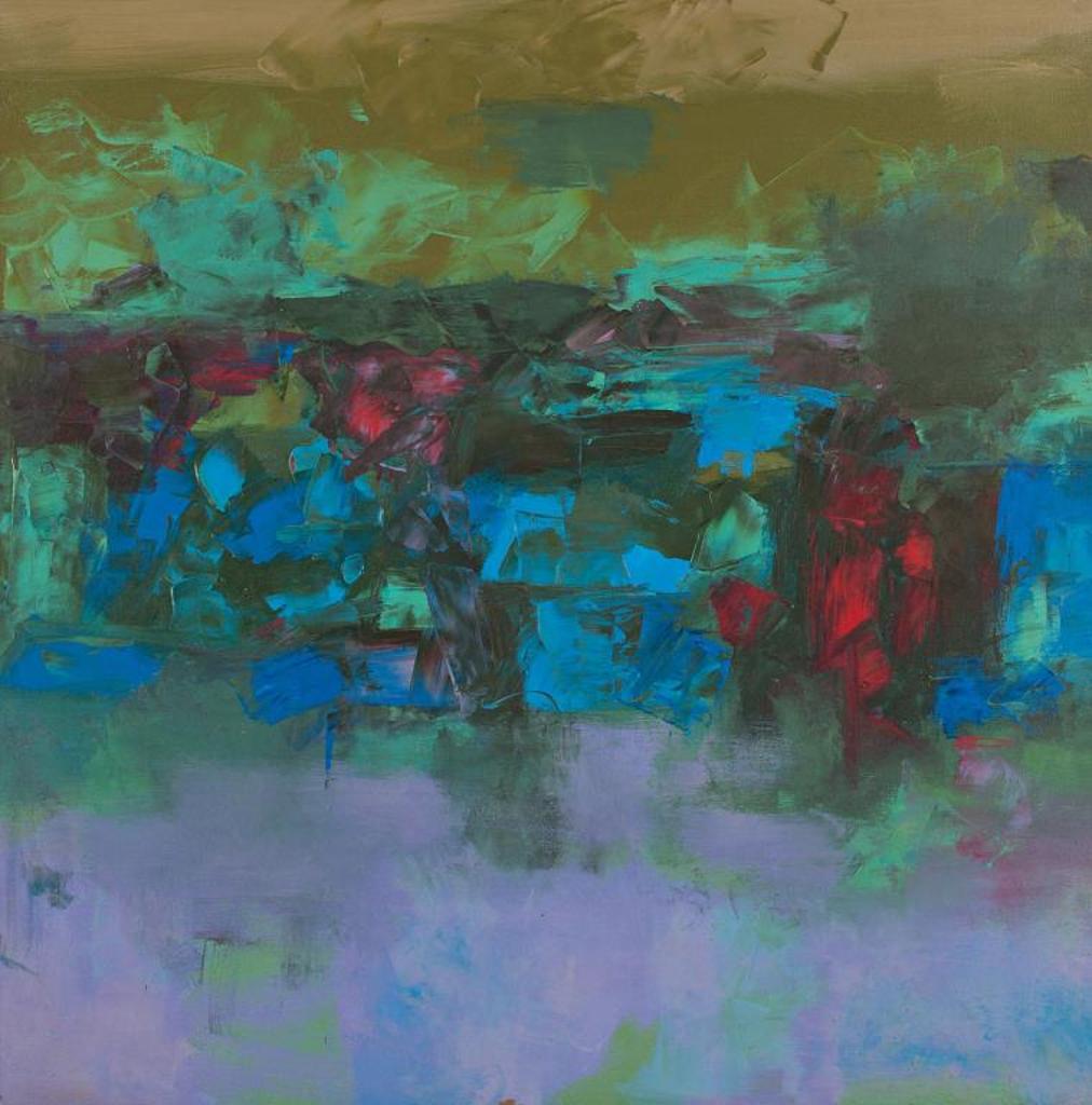 K. M. Adimoolam (1938-2008) - Untitled Abstract Composition