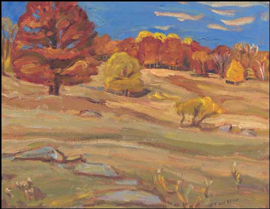 Alexander Young (A. Y.) Jackson (1882-1974) - Oak Trees, Combermere