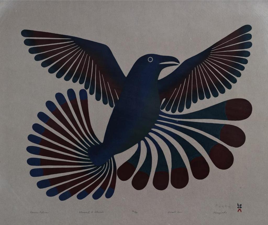 Kenojuak Ashevak (1927-2013) - Raven’S Return
