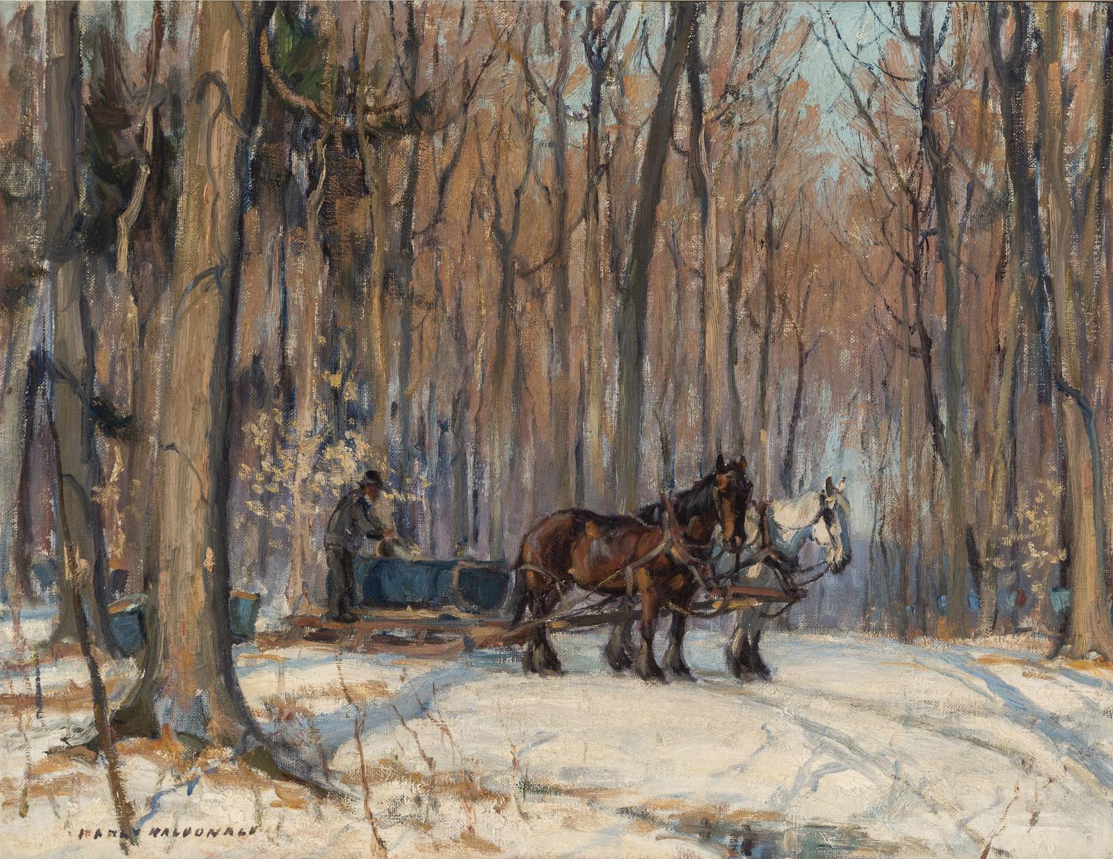 Manly Edward MacDonald (1889-1971) - Sugar Bush