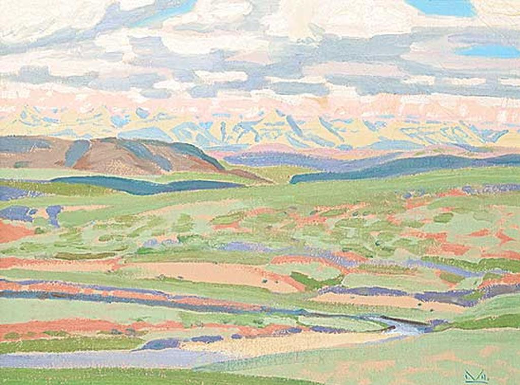 Illingworth Holey (Buck) Kerr (1905-1989) - Spring, South of Longview