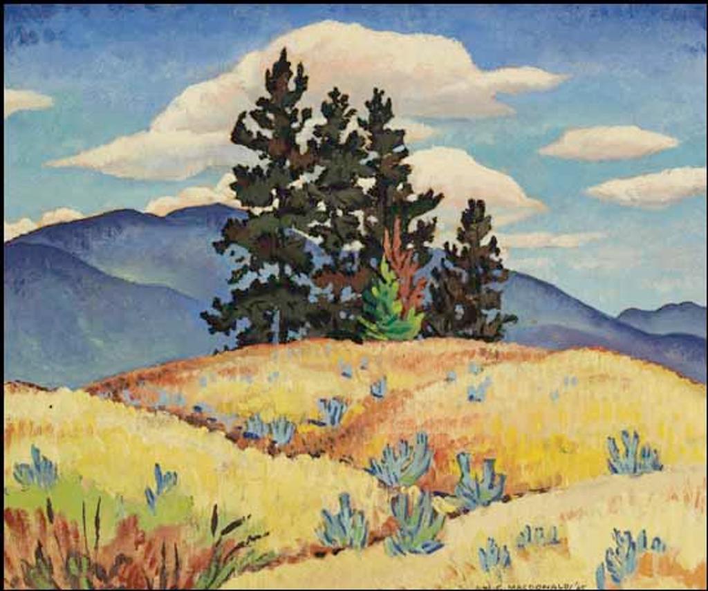 James (Jock) Williamson Galloway MacDonald (1897-1960) - Sagebrush & Bullpine, Kelowna, BC