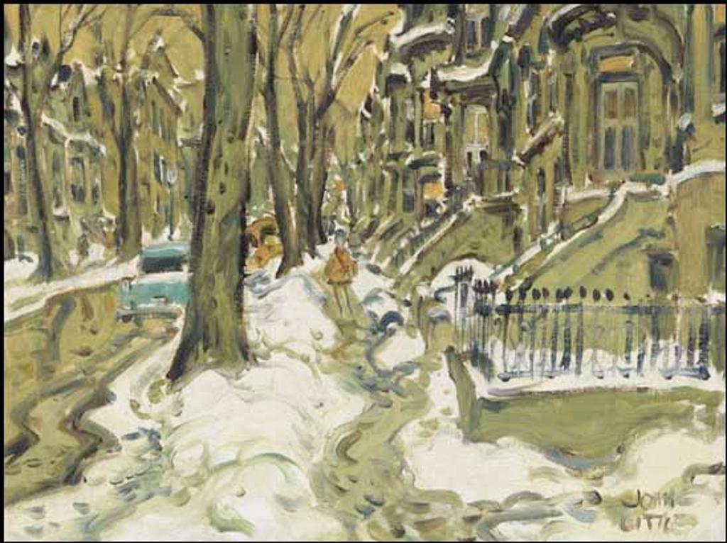 John Geoffrey Caruthers Little (1928-2024) - Peel Street, Montreal