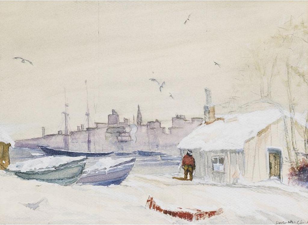 Paraskeva Plistik Clark (1898-1986) - Fisherman’S Hut
