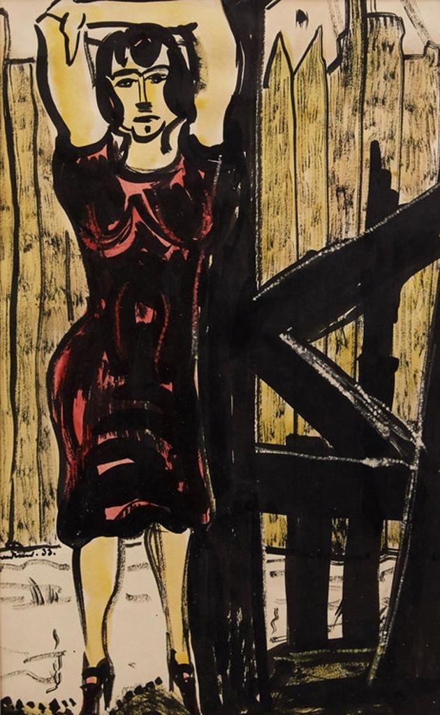 Fritz Brandtner (1896-1969) - Standing Woman