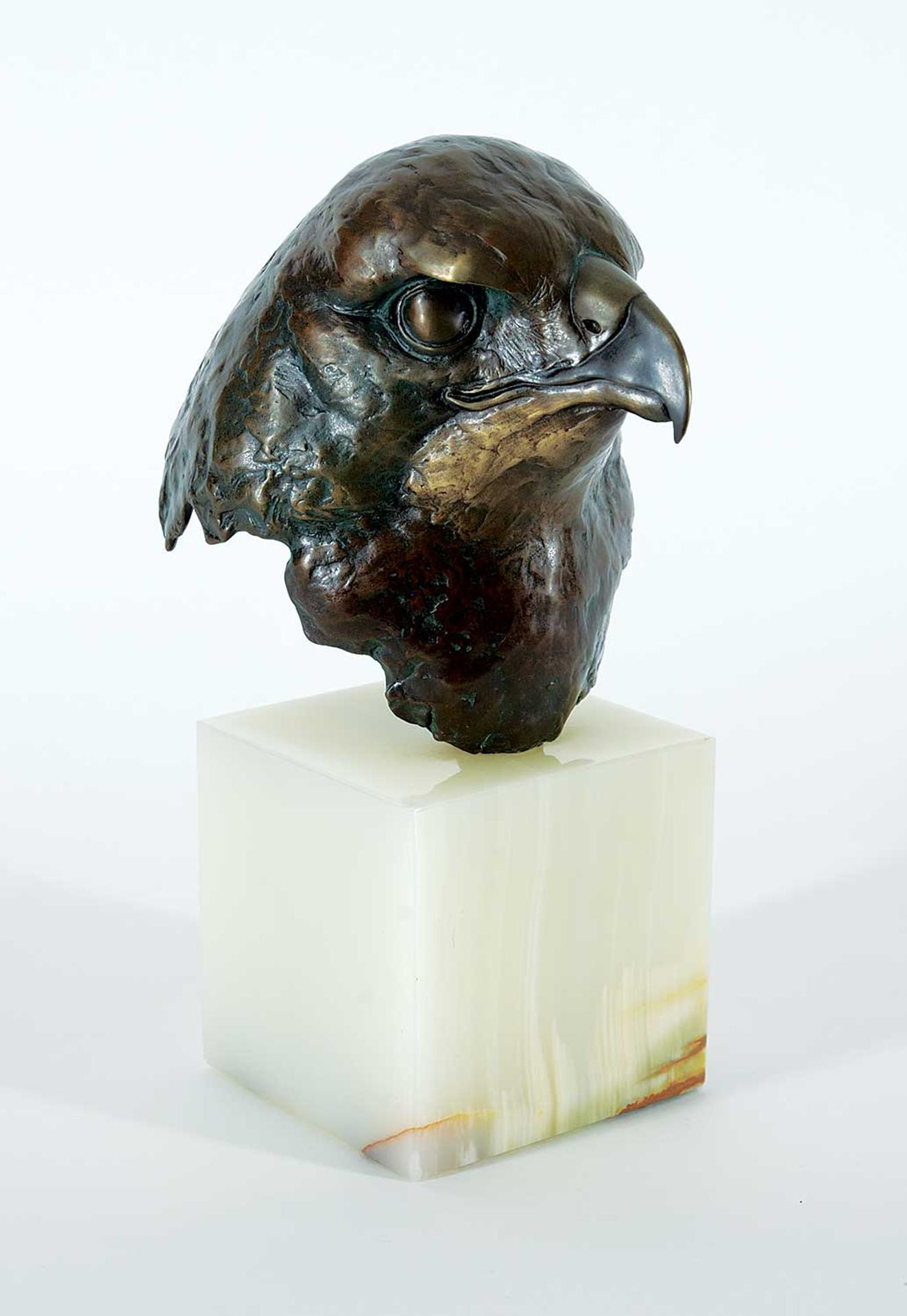 Robert Mclellan Bateman (1930-1922) - Untitled - Red-Tailed Hawk Head #155/250