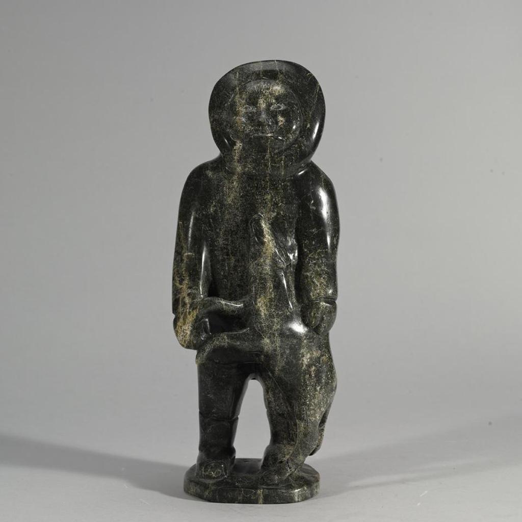 Mannumi Shaqu (1917-2000) - Man And Dog