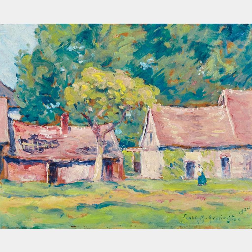 Franklin Milton Armington (1876-1941) - Paysage Près De Louvier