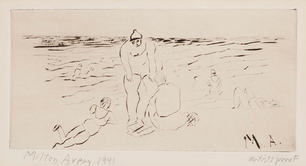 Milton Avery (1893-1965) - Bathers