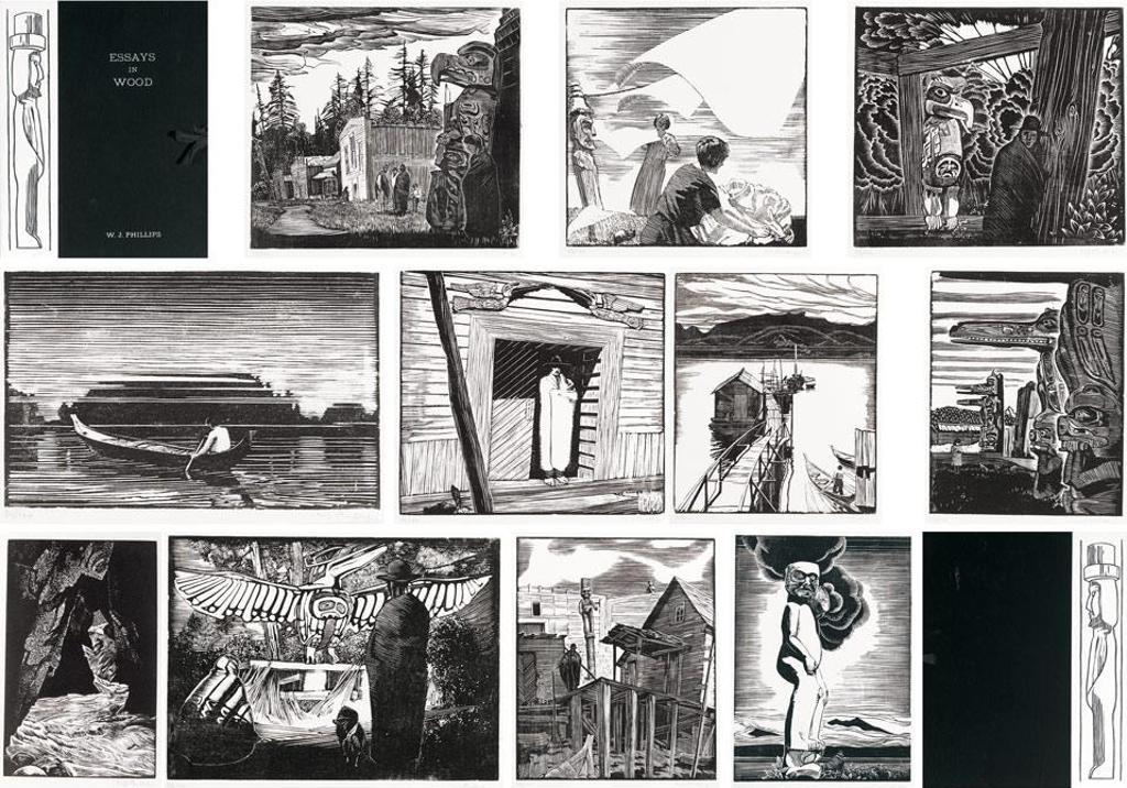 Walter Joseph (W.J.) Phillips (1884-1963) - “Essays In Wood”, A Collection Of Eleven Works
