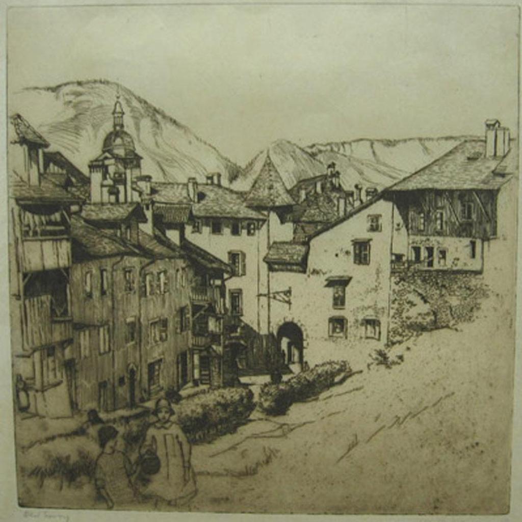Dorothy Austin Stevens (1888-1966) - Old Savoy
