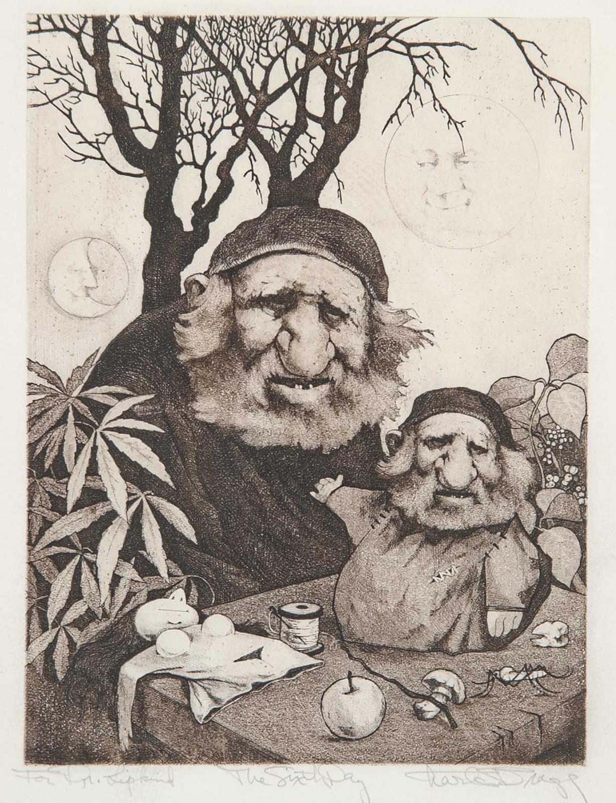 Charles Wilson Bragg (1931-2017) - The Sixth Day