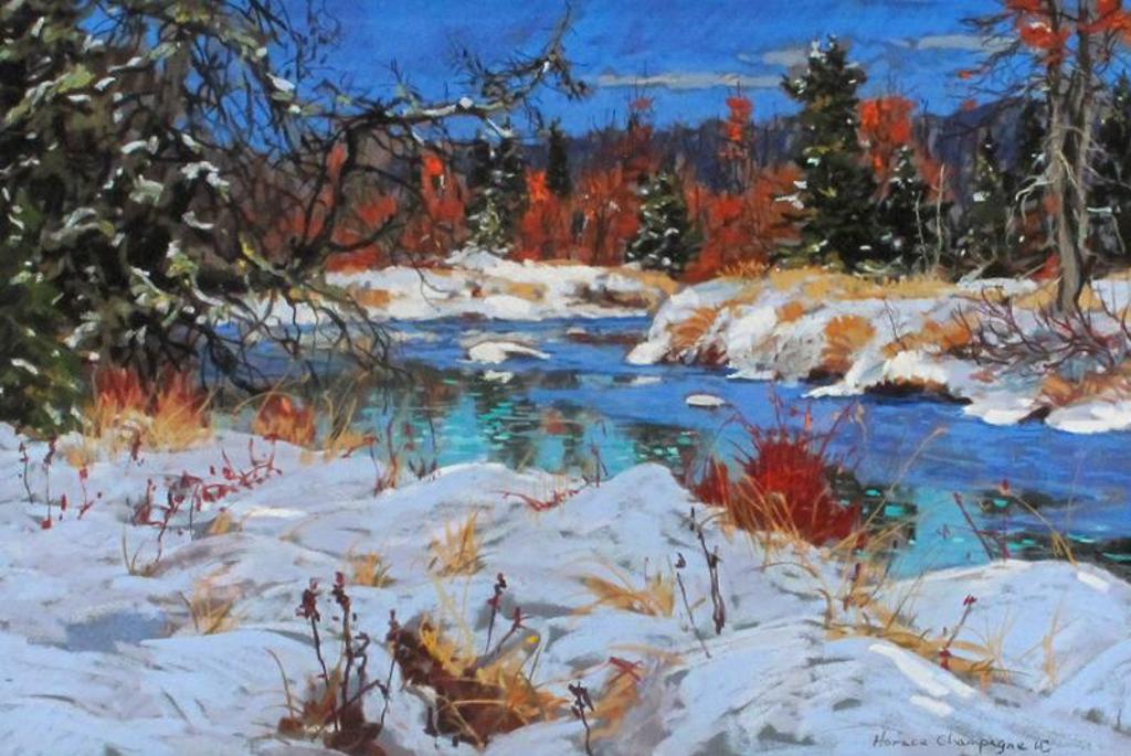 Horace Champagne (1937) - Early Snow In Parc Des Laurentides
