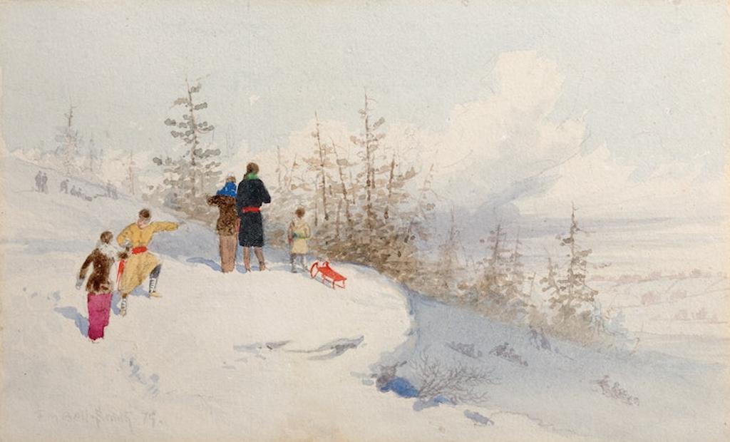 Frederic Martlett Bell-Smith (1846-1923) - Sledding