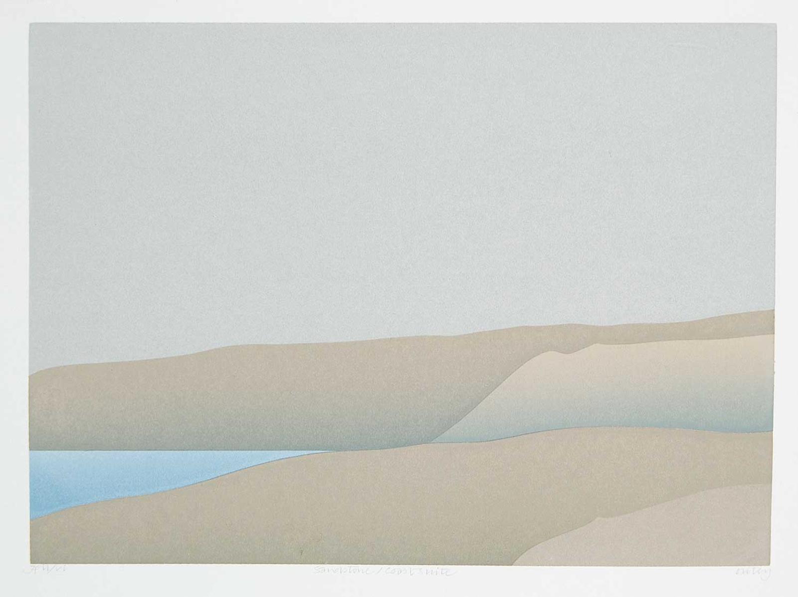 Norman Anthony (Toni) Onley (1928-2004) - Sandstone / Coast Suite  #A.P. ii/vi