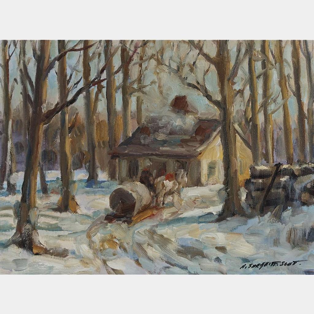 Adam Sherriff Scott (1887-1980) - Érablière Au Canada (Sugar Shack)