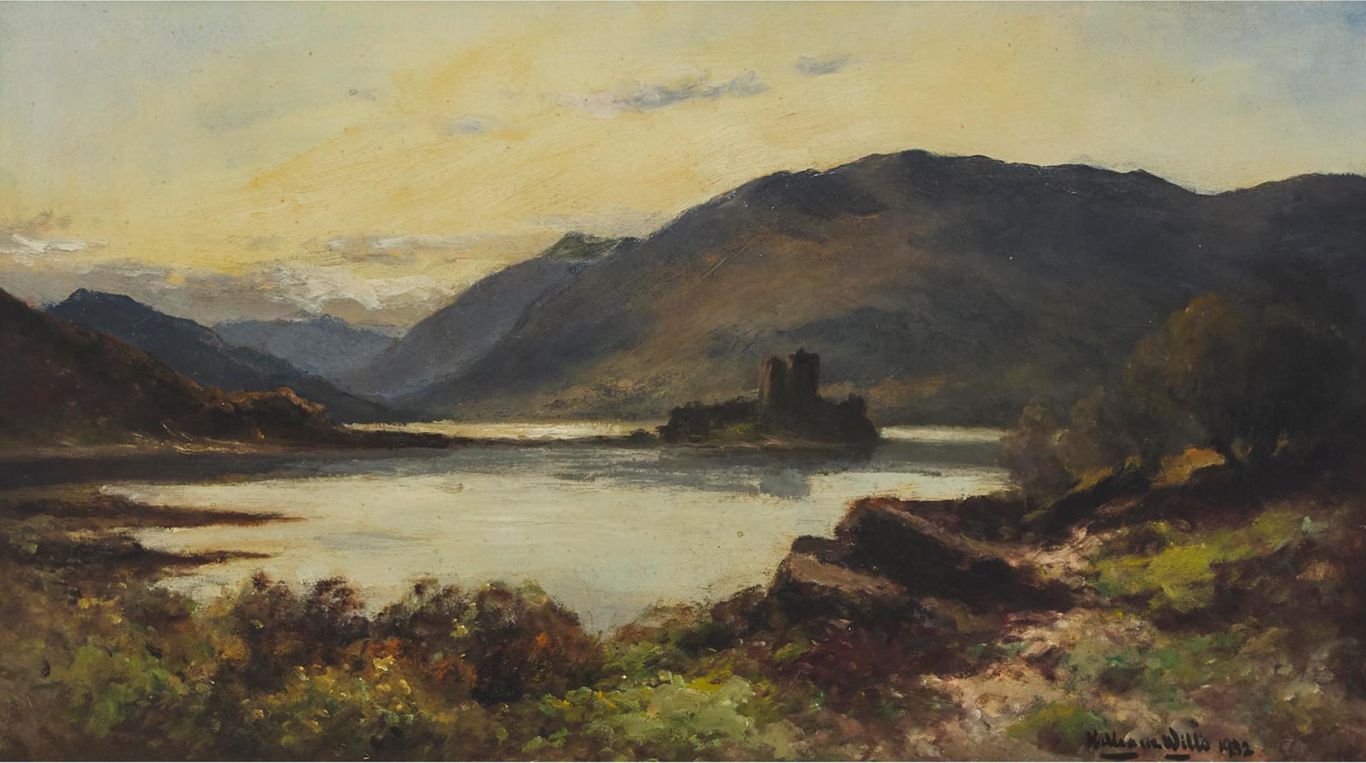 William Wills - The Old Castle, Ross Shire, Scotland