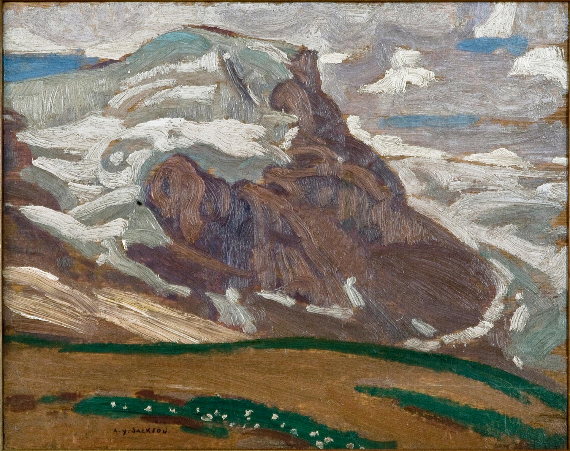 Alexander Young (A. Y.) Jackson (1882-1974) - Mountain Sketch, 1914