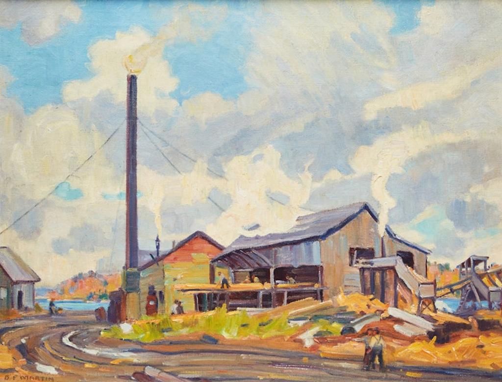 Bernice Fenwick Martin (1902-1999) - Sawmill