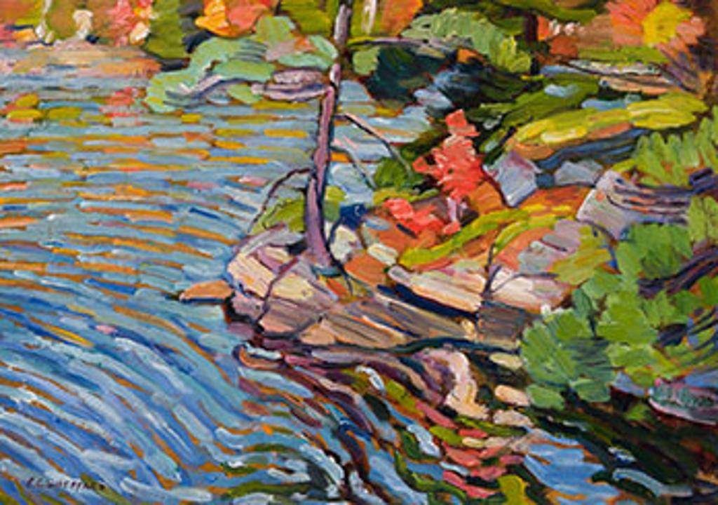 Peter Clapham (P.C.) Sheppard (1882-1965) - Muskoka Landscape / Landscape (verso)