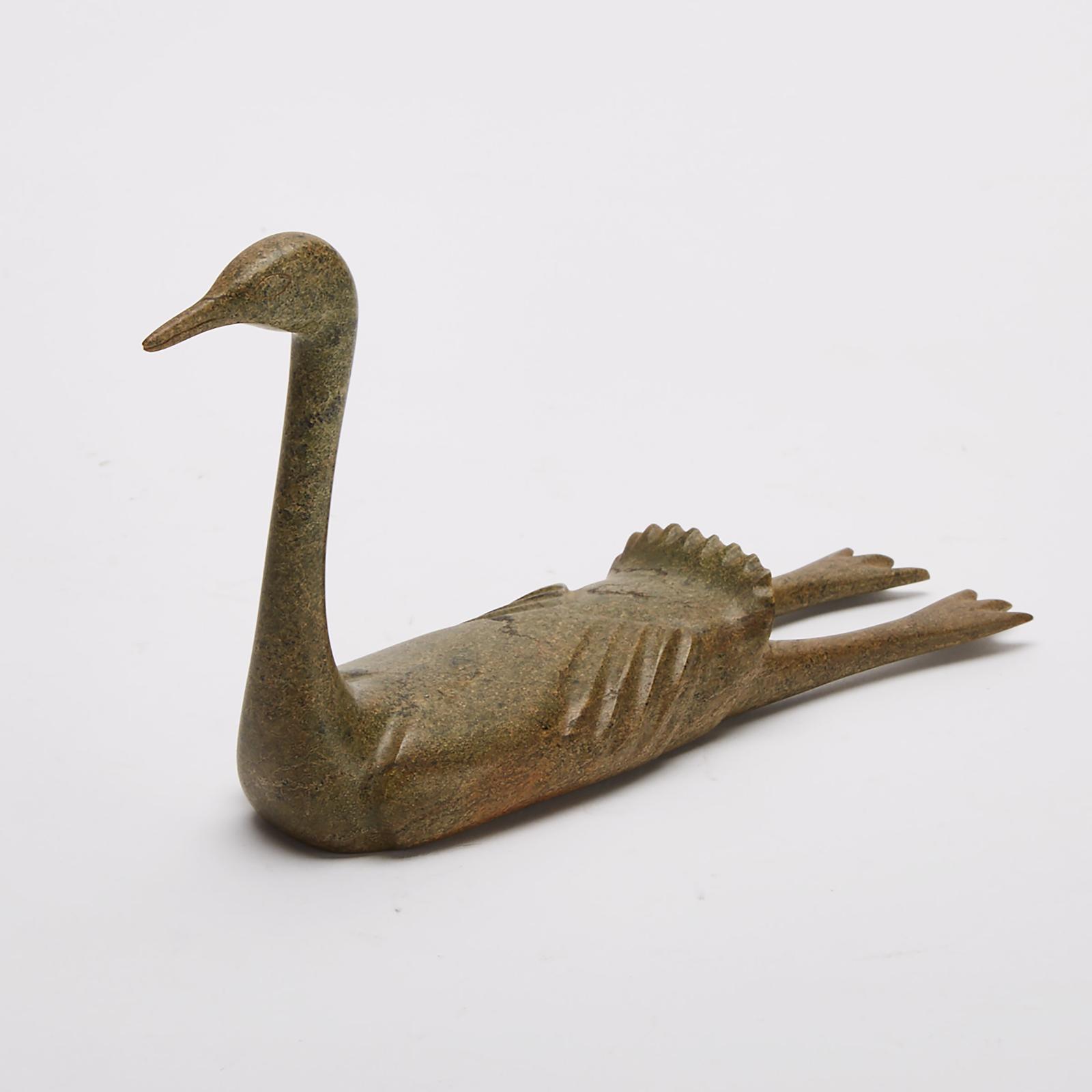 Pootoogook Qiatsuk (1959) - Swimming Goose