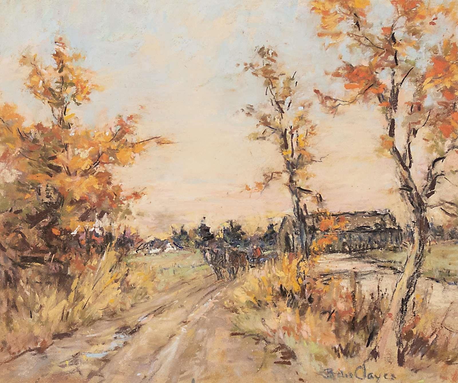 Berthe Des Clayes (1877-1968) - Le Pont Couvert