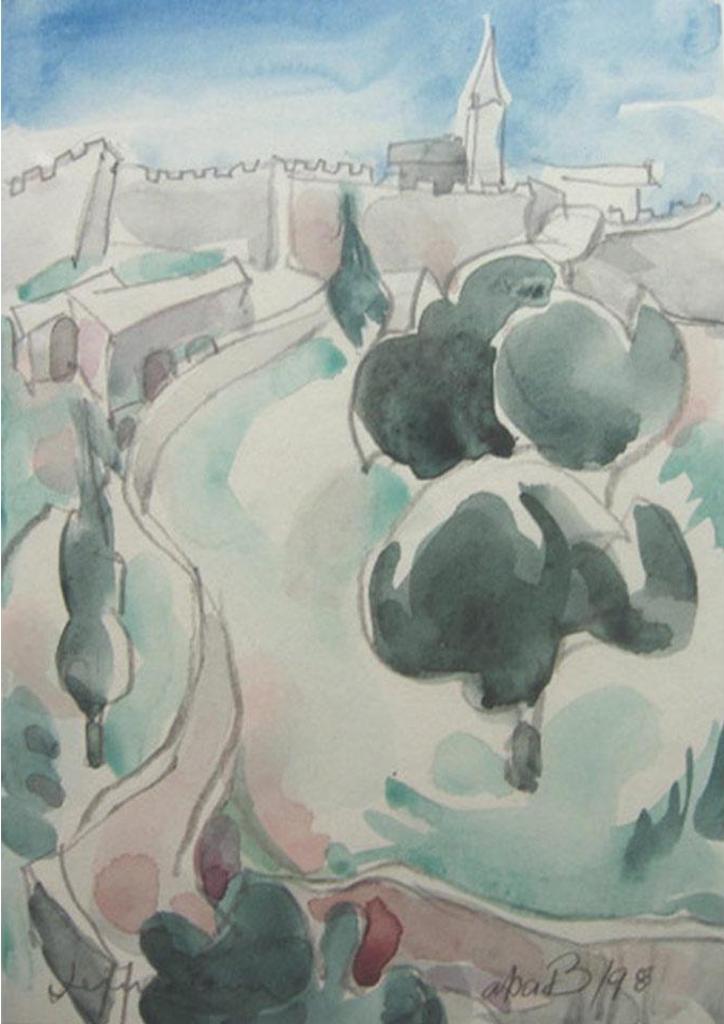 Aba Bayefsky (1923-2001) - Jerusalem