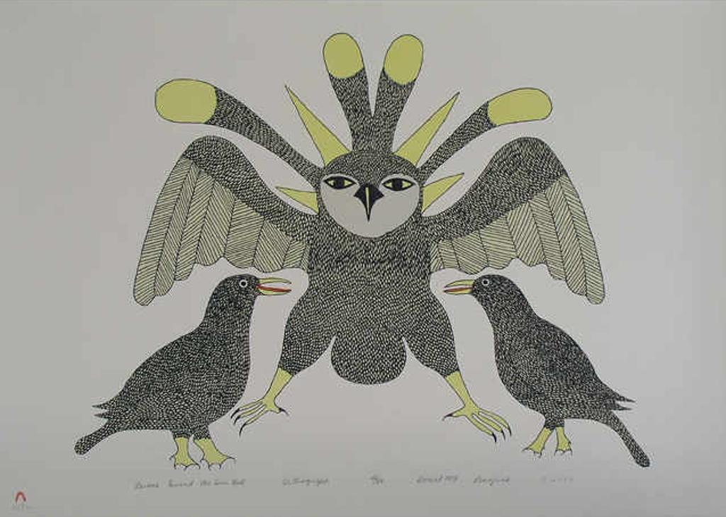 Kenojuak Ashevak (1927-2013) - Untitled