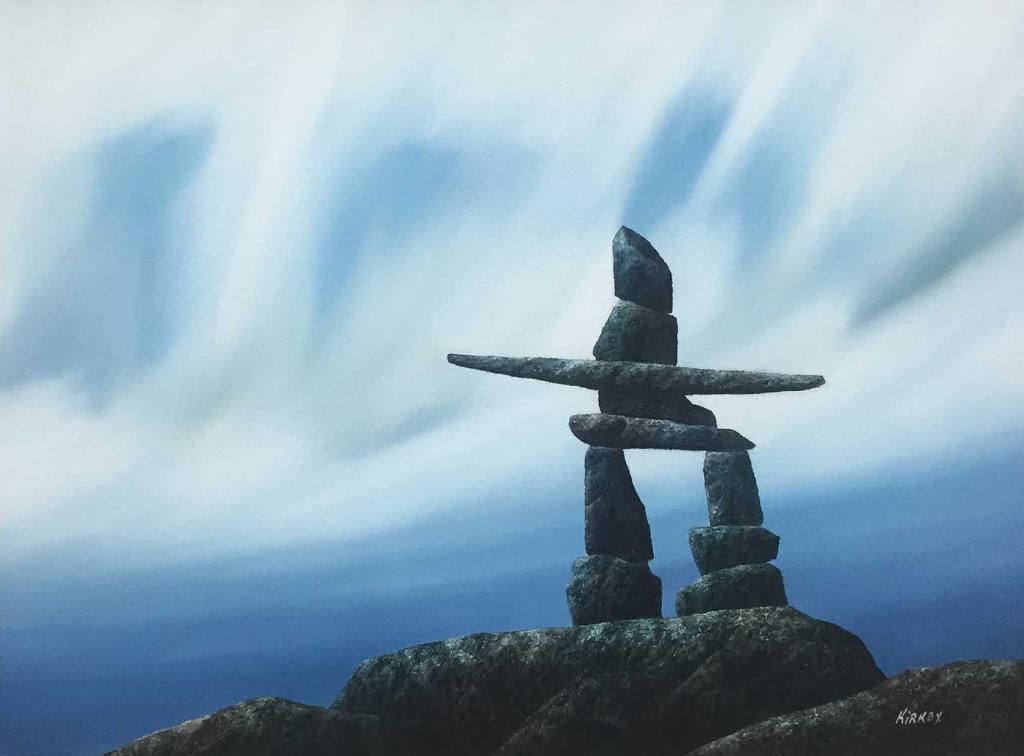 Kenneth (Ken) Michael Kirkby (1940-2023) - Inukshuk