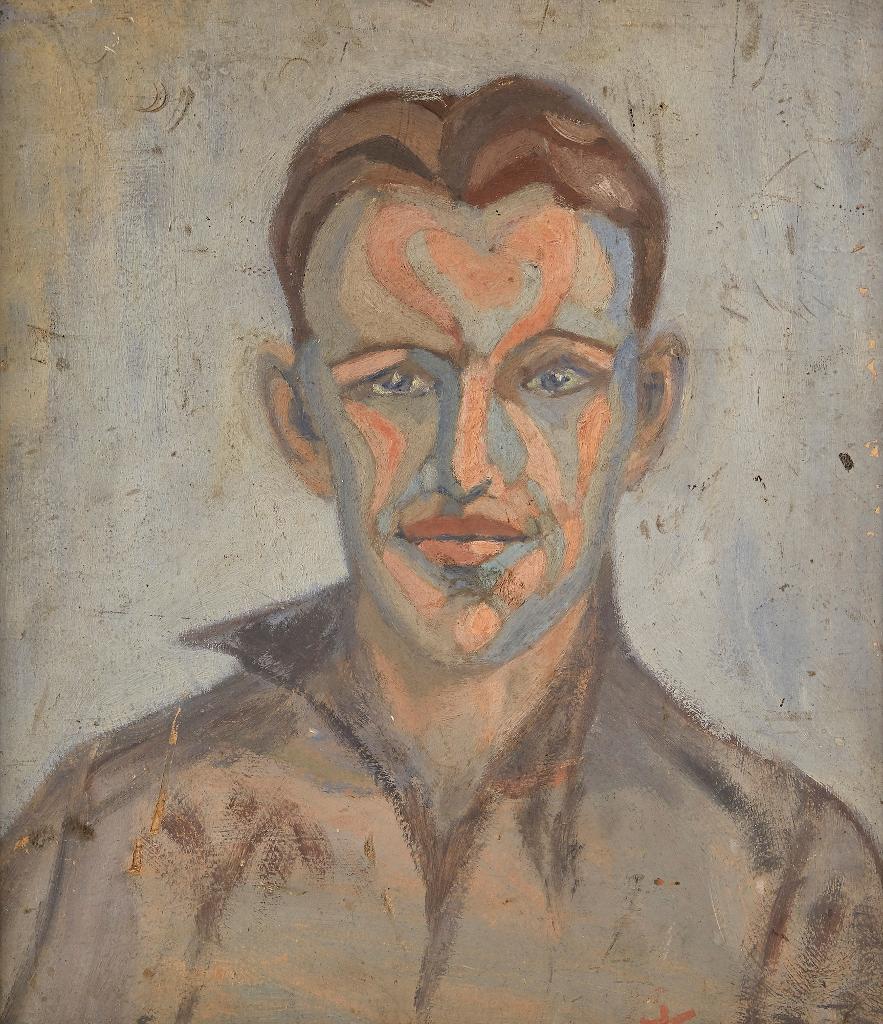 Marian Mildred Dale Scott (1906-1993) - Portrait of John King Gordon