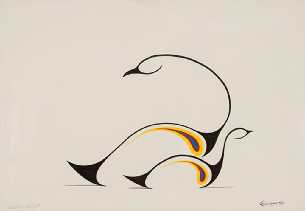 Clemence Wescoupe (1951-2018) - Mother and Child (03296/422)