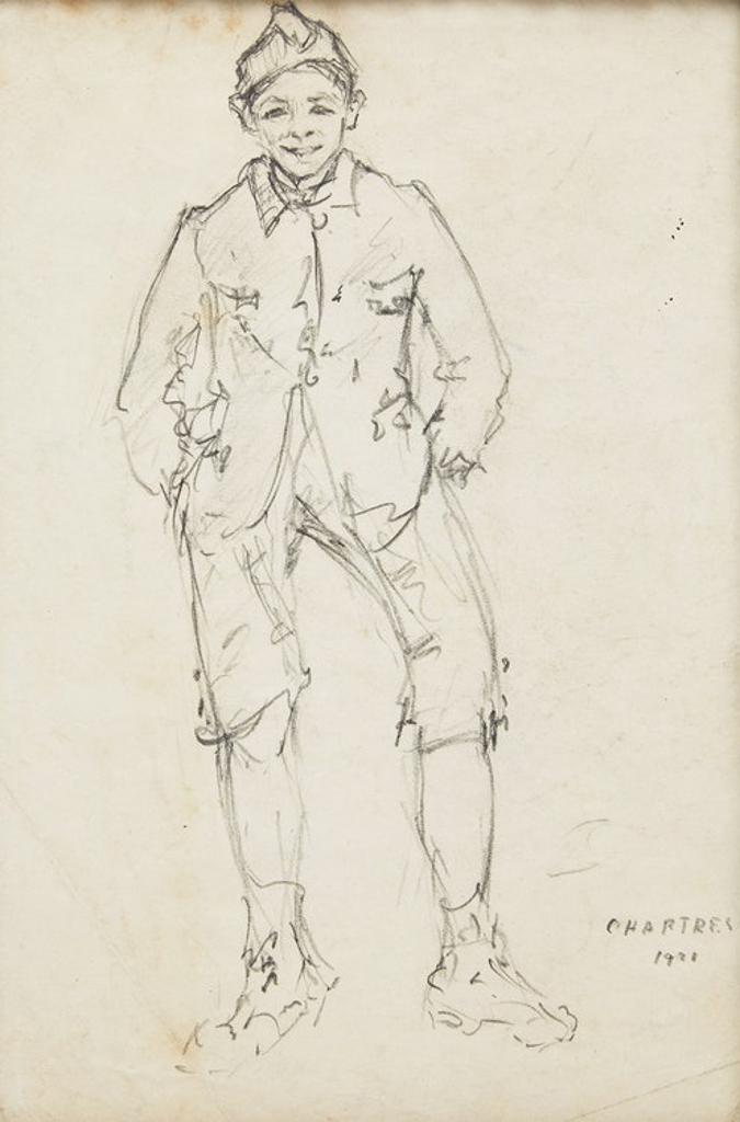 Manly Edward MacDonald (1889-1971) - Study of a Young Man