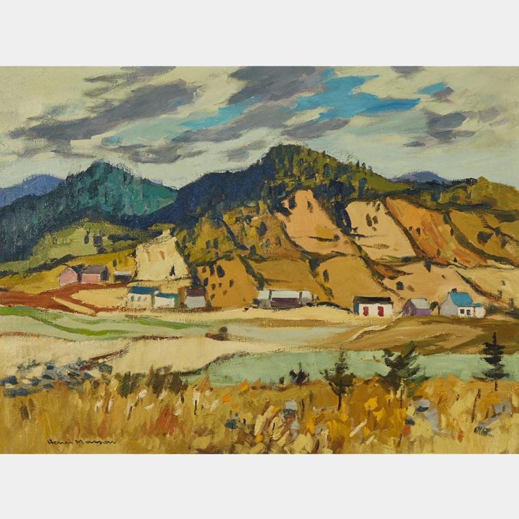 Henri Leopold Masson (1907-1996) - Septembre À Charlevoix, Ste Irénee, 1975