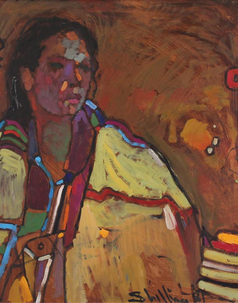 Arthur Shilling (1941-1986) - Girl In White Shawl; 1981