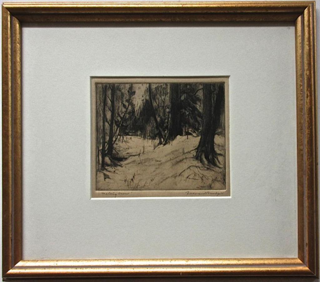 Frank Leonard Brooks (1911-1989) - Melting Snow