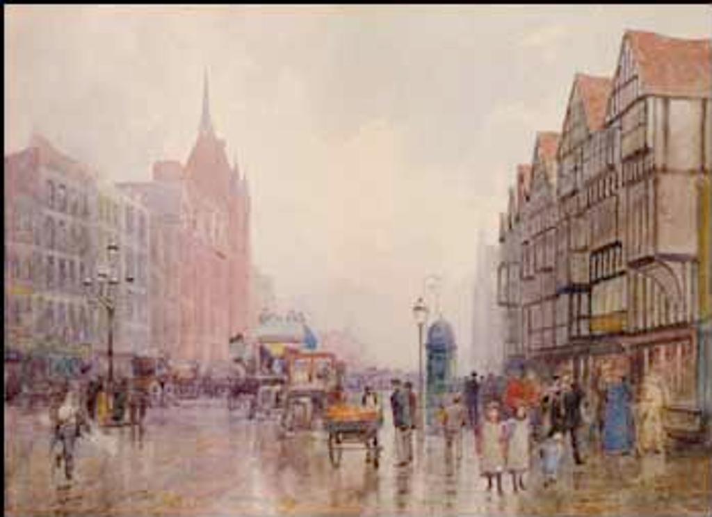 Frederic Martlett Bell-Smith (1846-1923) - Staple Inn, Holborn