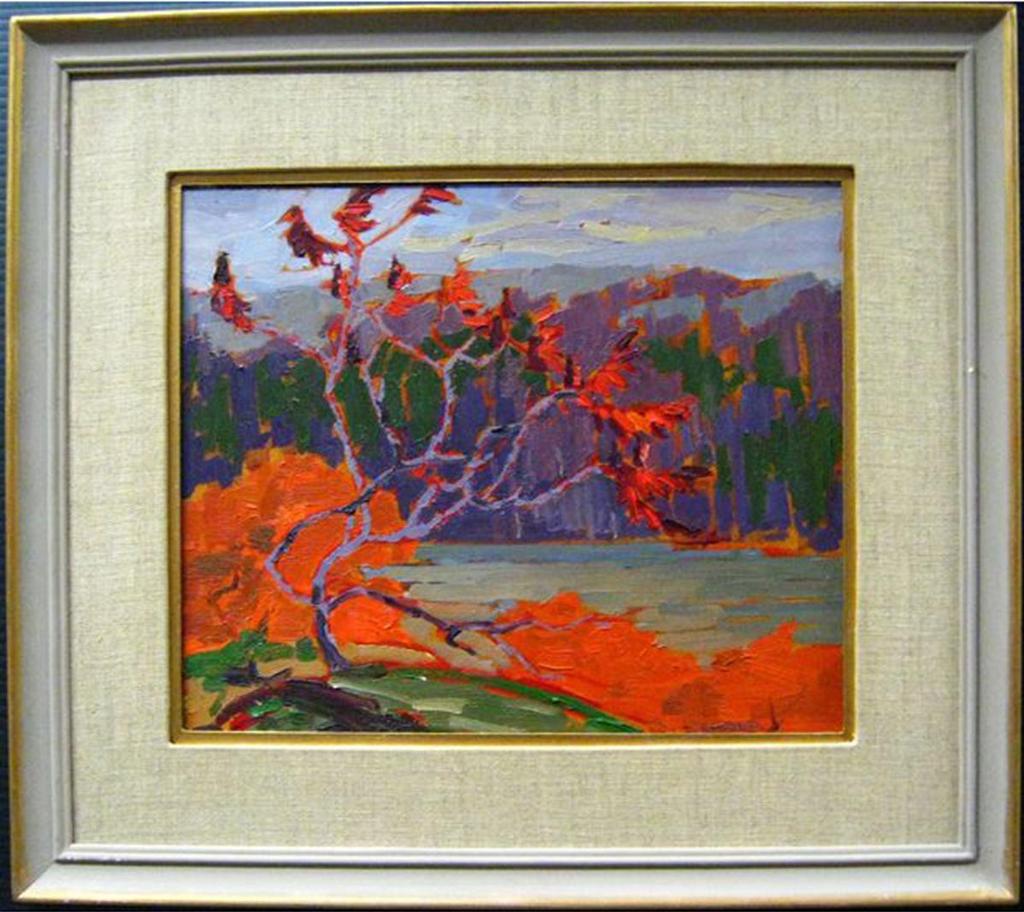 Dorothy Mary Mould (1924-2013) - Shumack (Sumac) In Muskoka #1