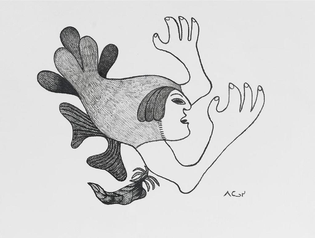 Pitaloosie Saila (1942-2021) - Untitled (Sedna)