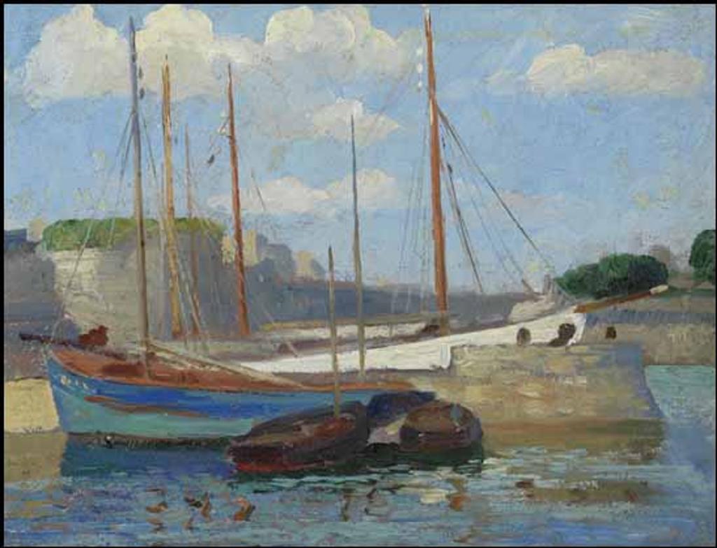 Robert Wakeham Pilot (1898-1967) - Fishing Boats, Concarneau