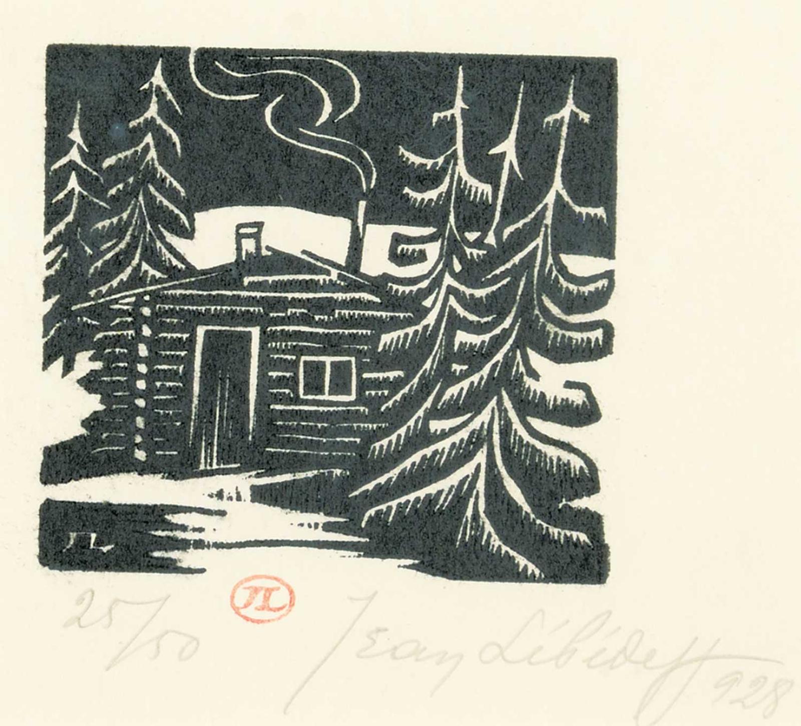 Jean Lebedeff - Untitled - Little Cabin #25/50