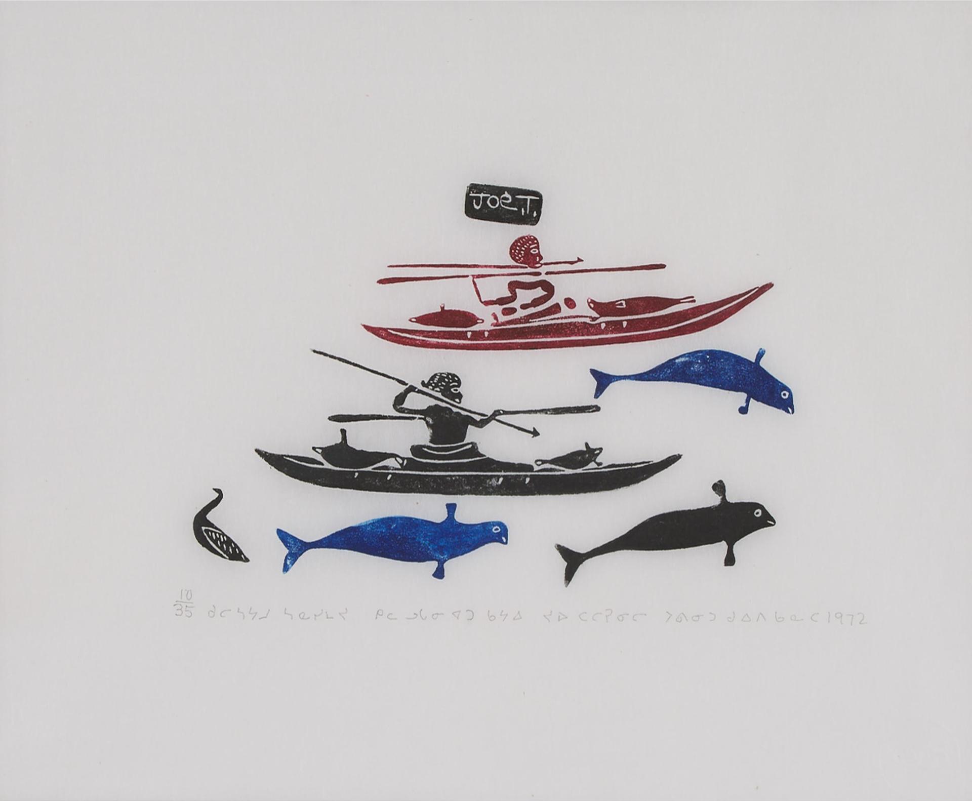 Joe Talirunili (1893-1976) - [hunting Seals]