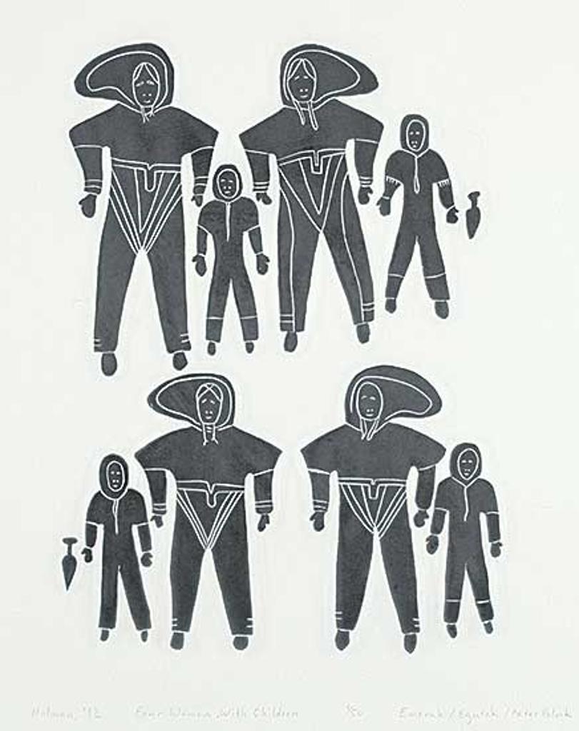 Mark Emerak (1901-1983) - Four Women with Children #1/50