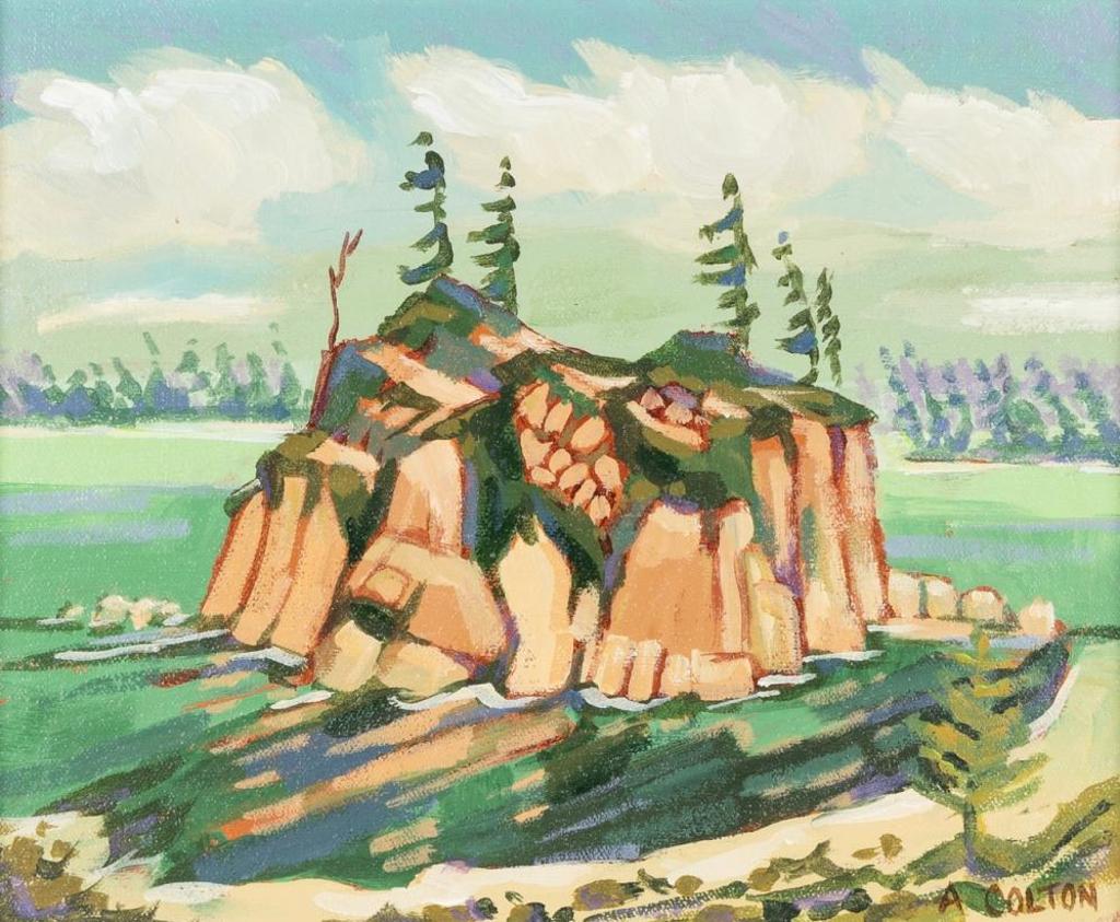 Al Colton (1921-2012) - Windy Day - BC Coast