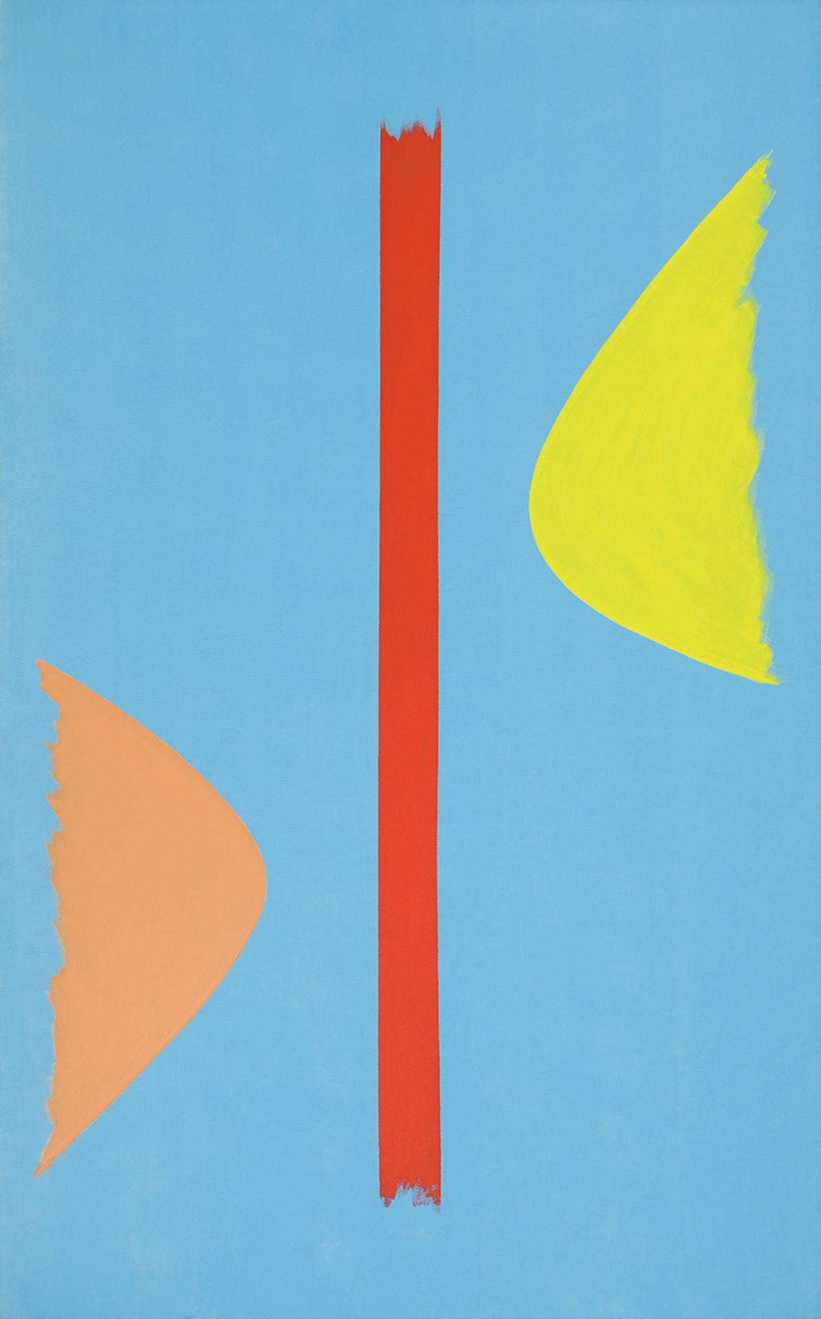 Jack Hamilton Bush (1909-1977) - Blue, Red #4