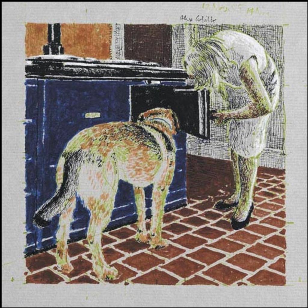 Alexander (Alex) Colville (1920-2013) - Study for Stove